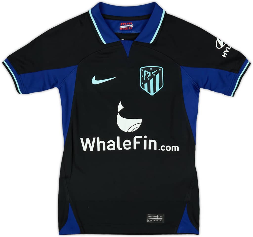 2022-23 Atletico Madrid Away Shirt (S.Kids)