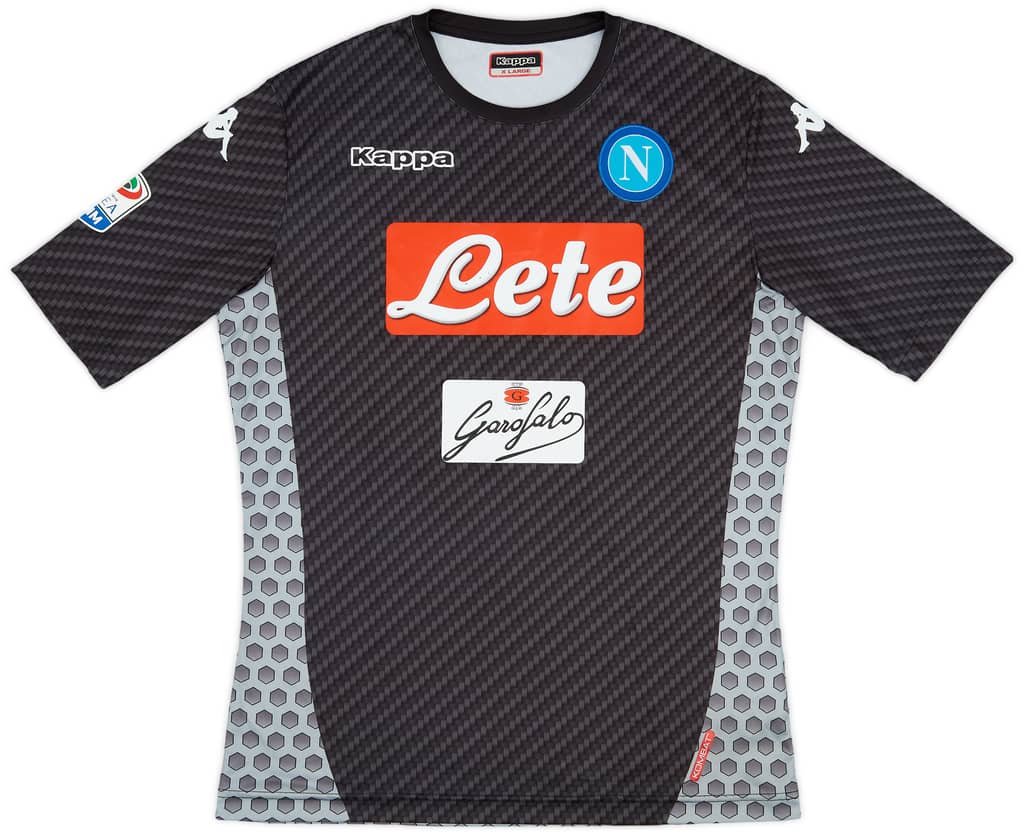 2017-18 Napoli Fourth Shirt - 6/10 - (XL)