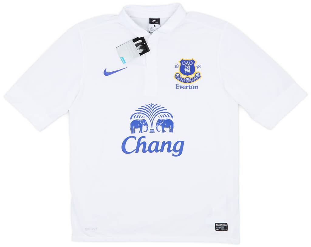 2012-13 Everton Third Shirt Baines #3 (M)