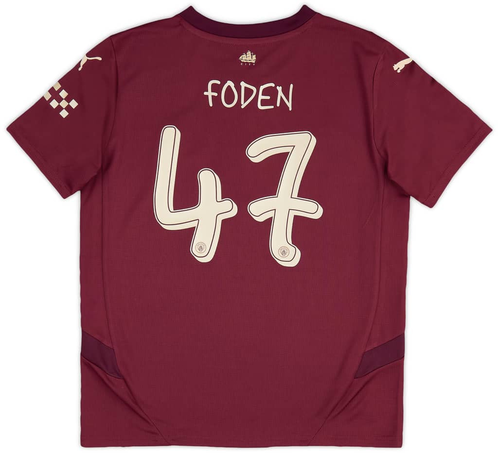 2024-25 Manchester City Third Shirt Foden #47 (KIDS)