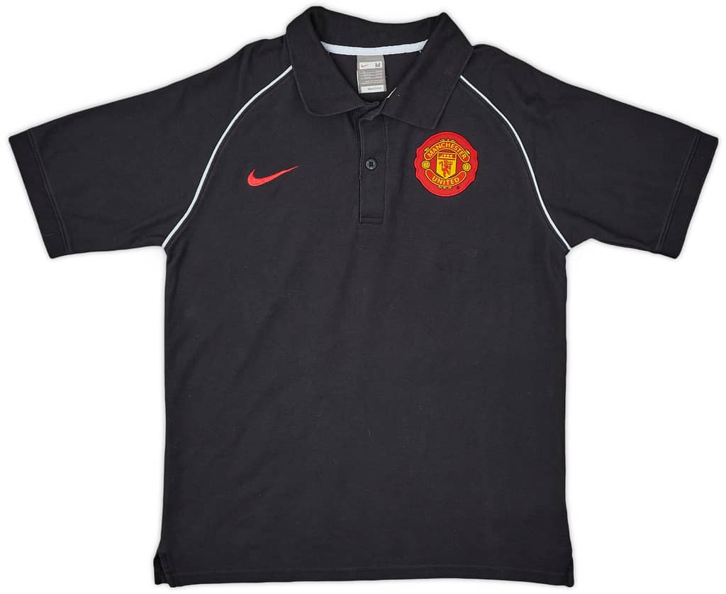 2009-10 Manchester United Nike Polo Shirt - 8/10 - (M)