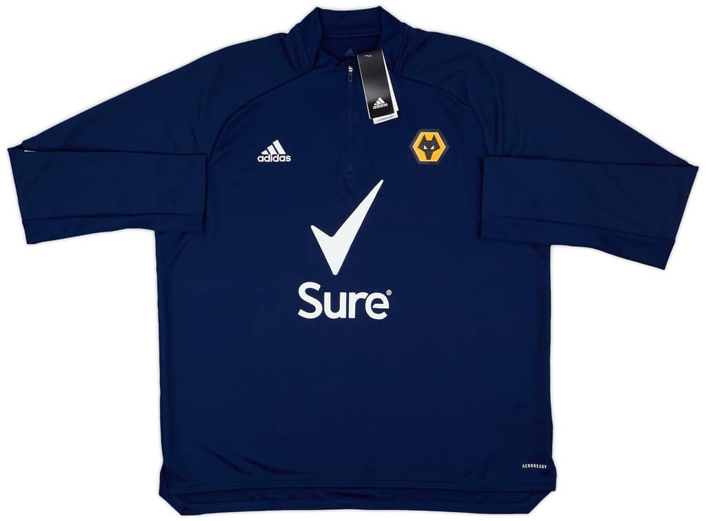 2019-20 Wolves adidas 1/4 Zip Training Top (XXL)