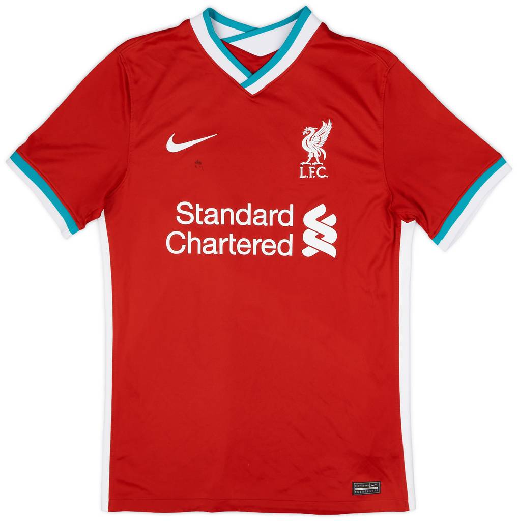 2020-21 Liverpool Home Shirt M.Salah #11 - 6/10 - (S)