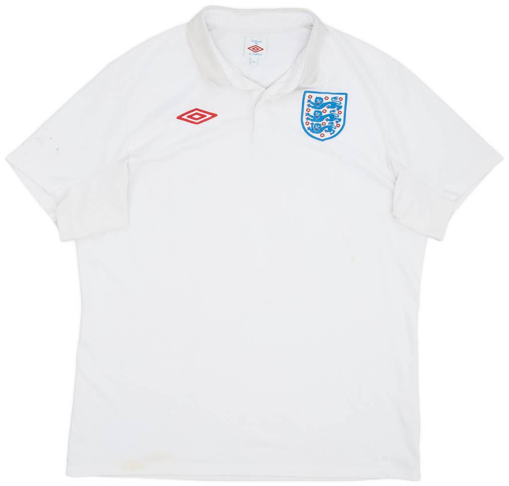2009-10 England Home Shirt - 5/10 - (L)