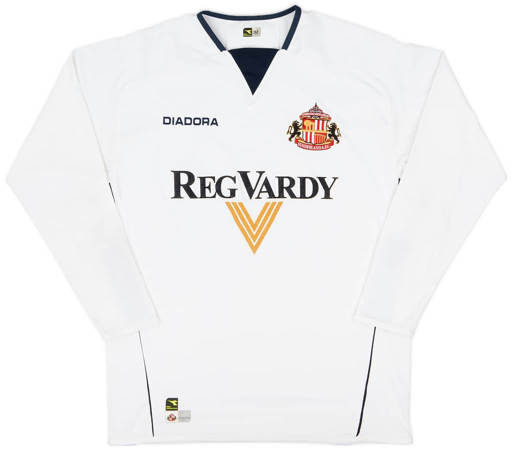 2004-05 Sunderland Away L/S Shirt - 8/10 - (M)