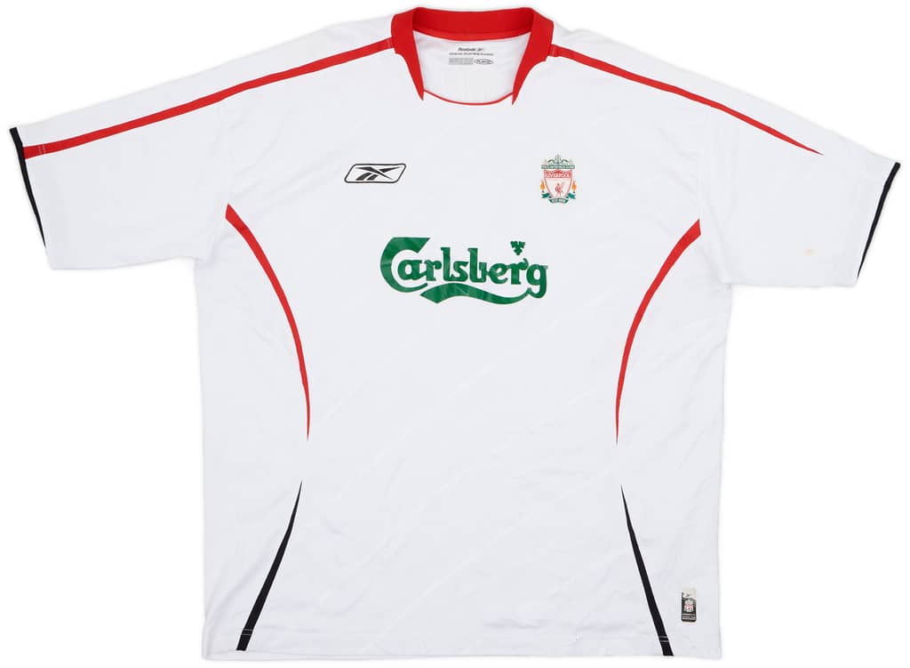 2005-06 Liverpool Away Shirt Fowler #11 - 6/10 - (XXL)