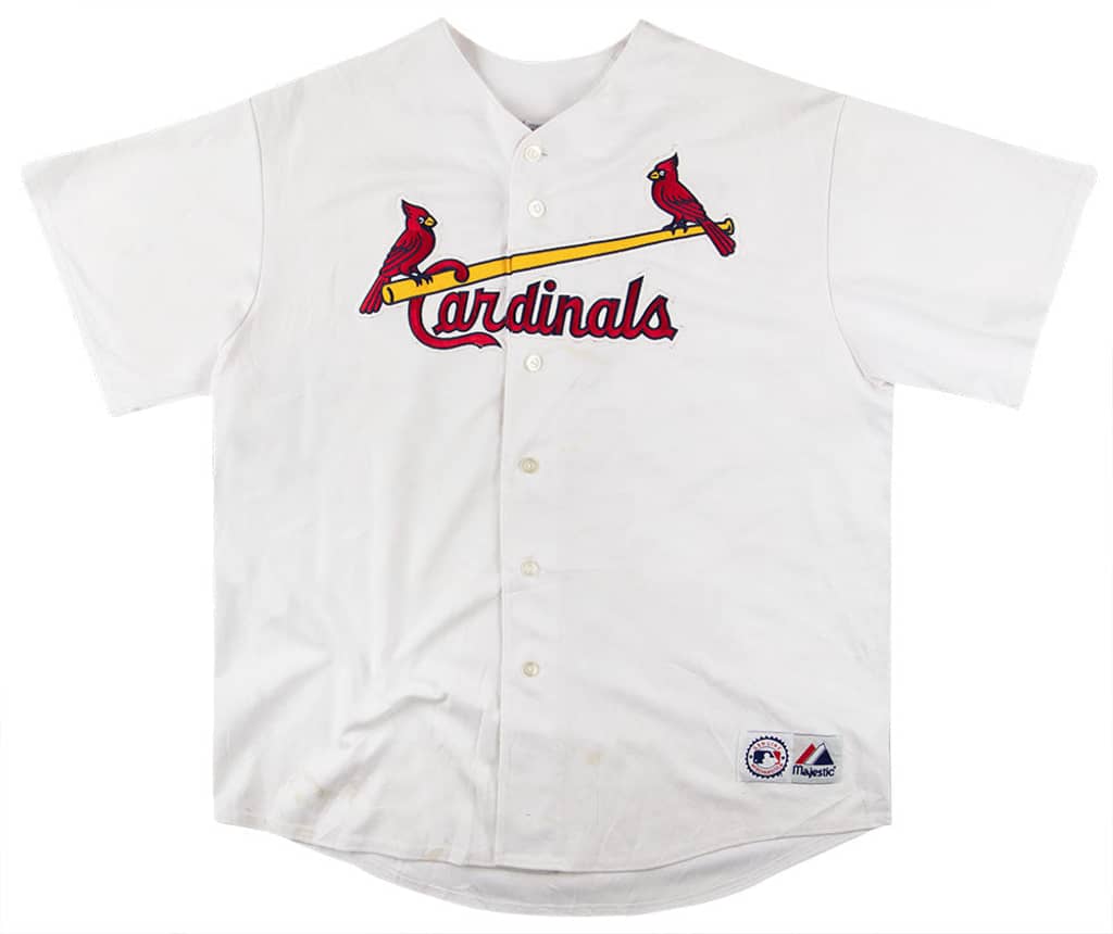 2003-08 St. Louis Cardinals Pujols #5 Majestic Jersey (Home) Y