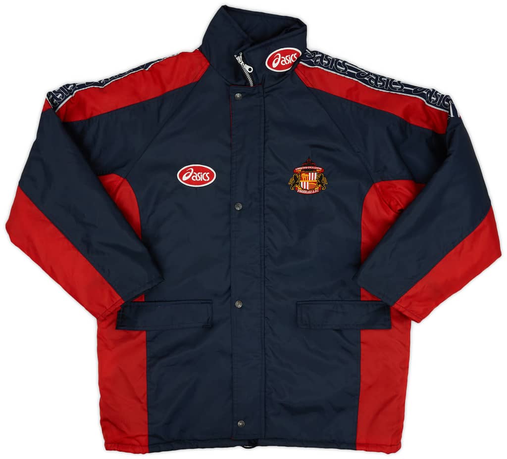 1997-98 Sunderland Asics Padded Bench Coat - 9/10 - (XL)