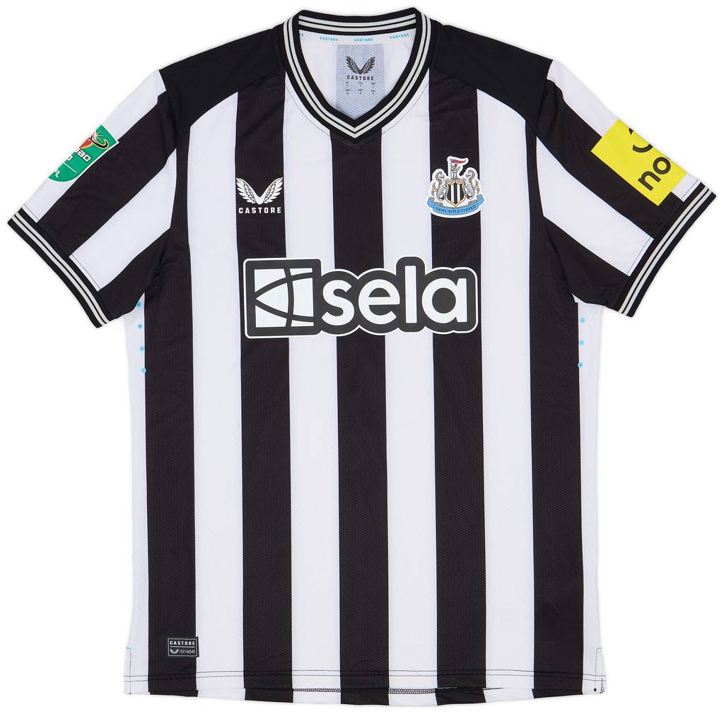 2023-24 Newcastle Carabao Cup Match Issue Home Shirt Dummett #3