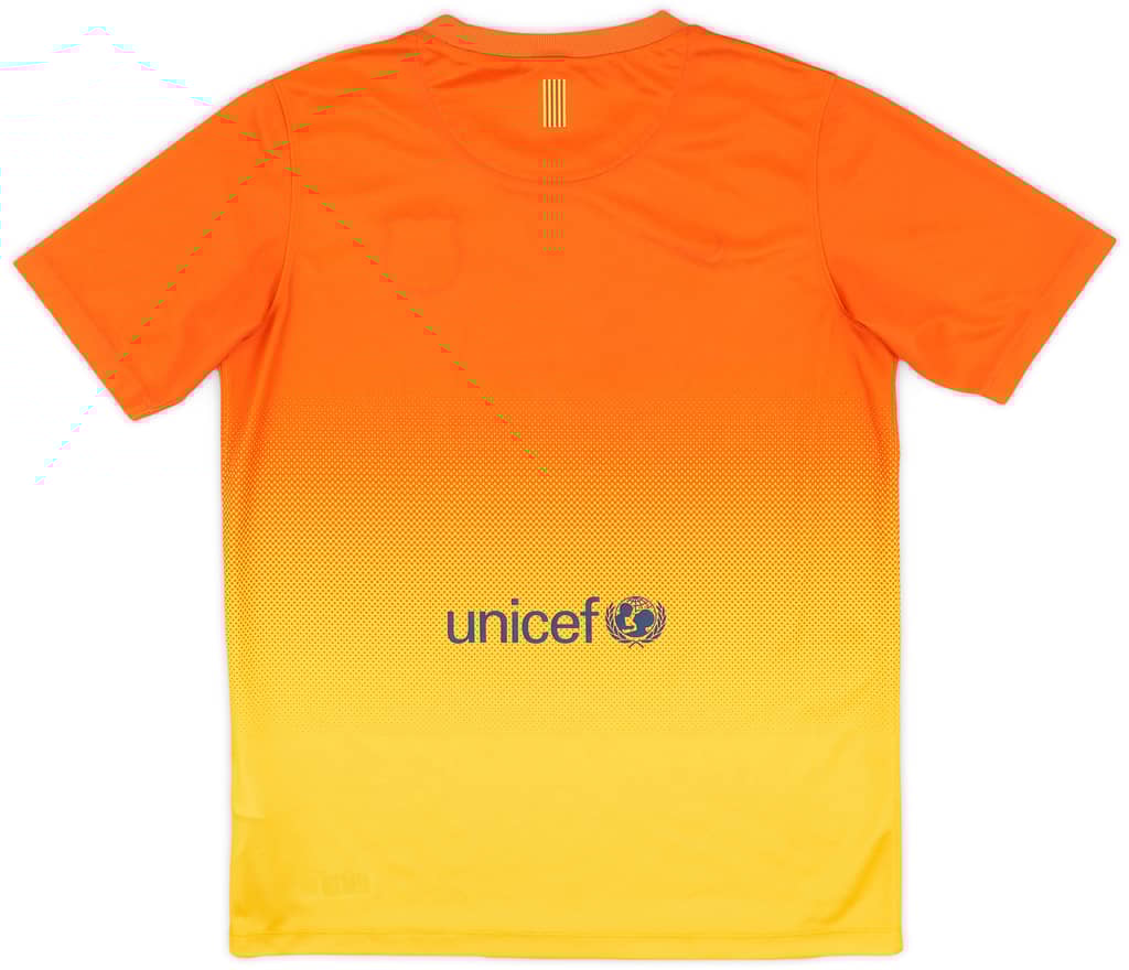 2012-13 Barcelona Basic Away Shirt - 8/10 - (XL.Boys)