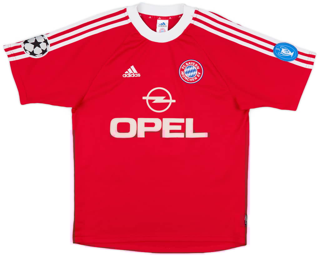 2000-01 Bayern Munich CL Home Shirt Elber #9 - 8/10 - (S)