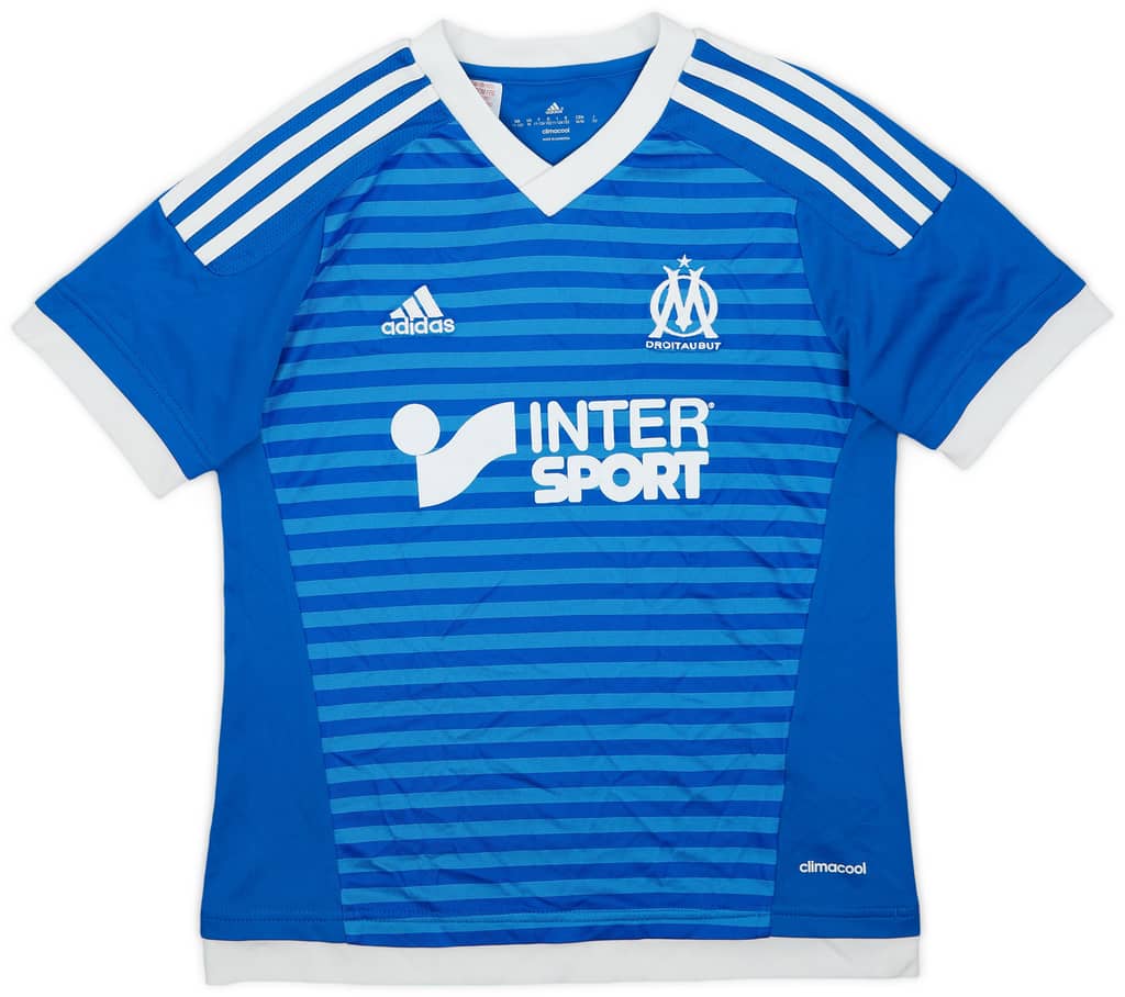 2015-16 Olympique Marseille Third Shirt - 6/10 - (M.Boys)