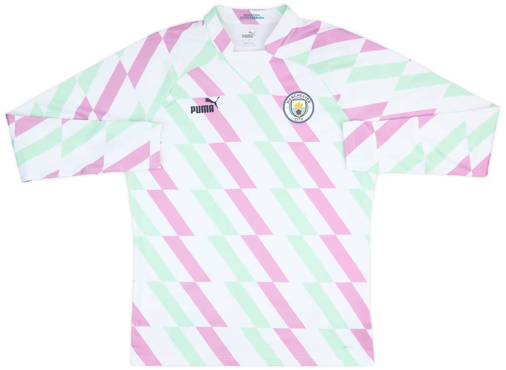 2022-23 Manchester City Puma Pre-Match Sweat Top (XXL)