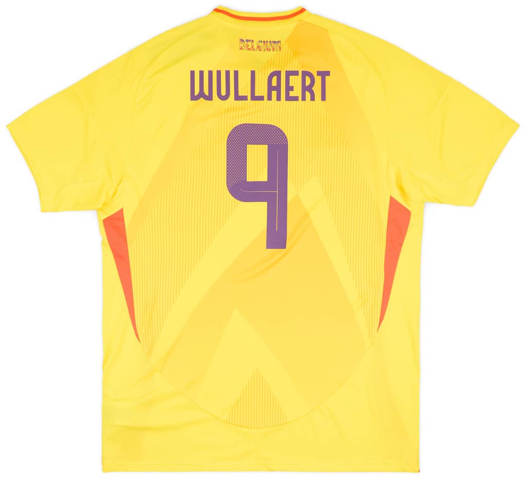 2025-26 Belgium Women's Away Shirt Wullaert #9 (Unisex fit)