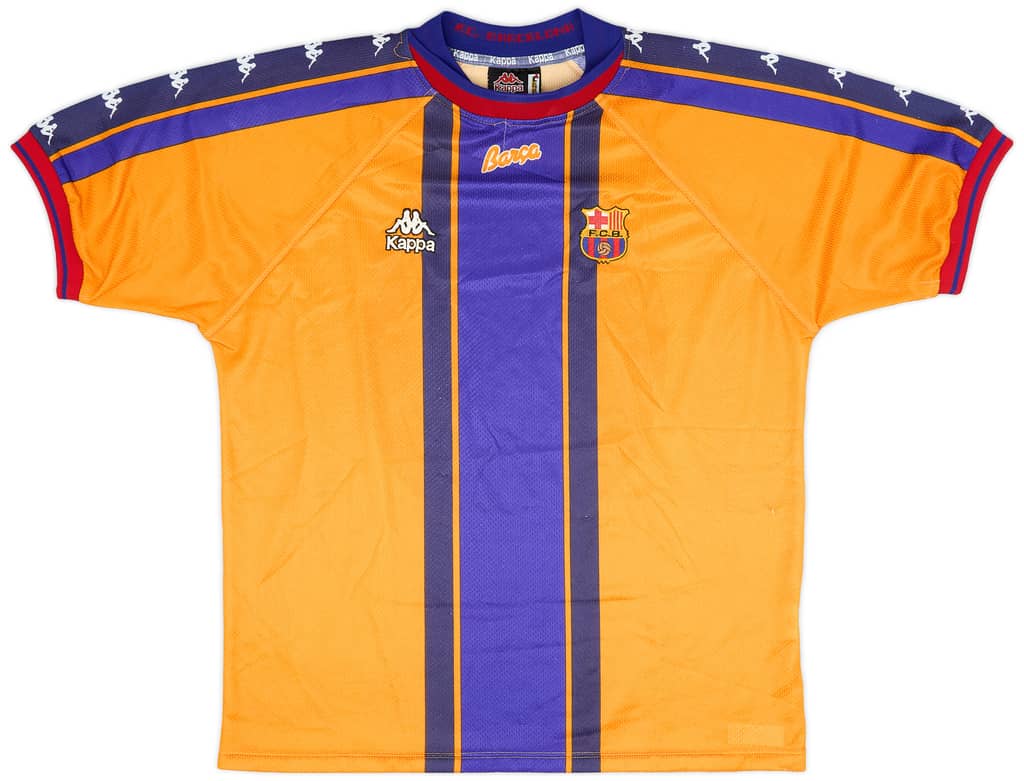 1997-98 Barcelona Away Shirt - 8/10 - (L)