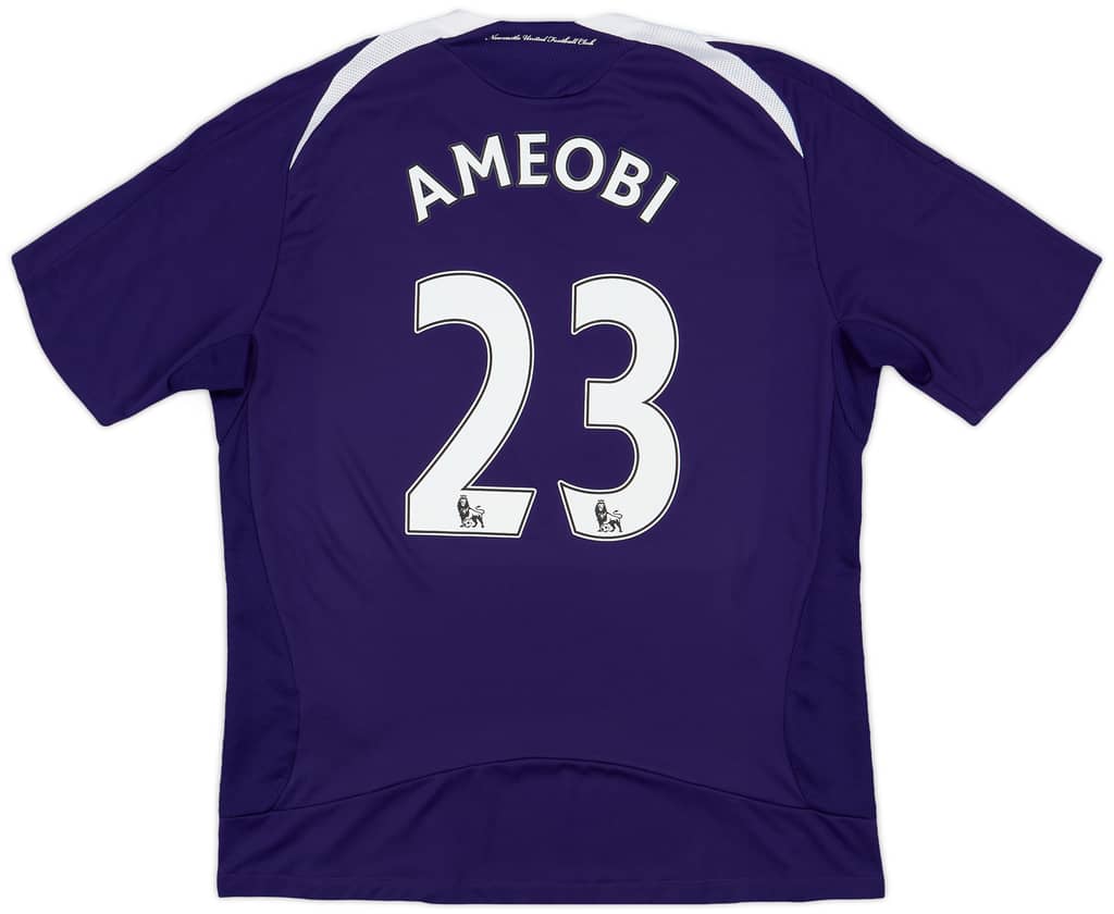 2008-09 Newcastle Away Shirt Ameobi #23 - 7/10 - (L)