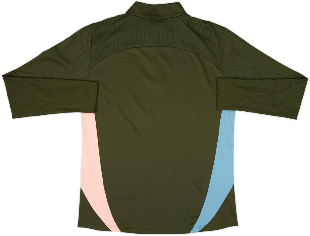 2024-25 Manchester City Player Issue 1/4 Zip Training Top #47 (Foden) - As New - (S)