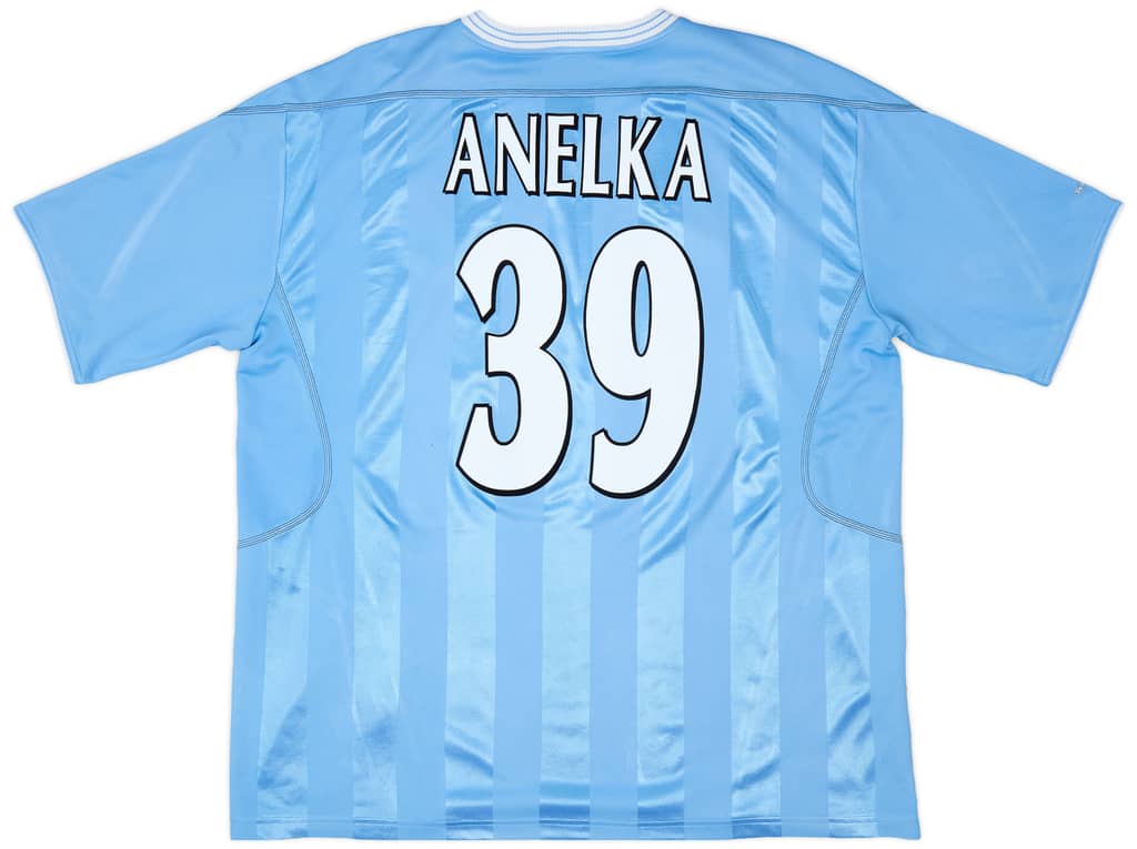 2003-04 Manchester City Home Shirt Anelka #39 - 6/10 - (XXL)
