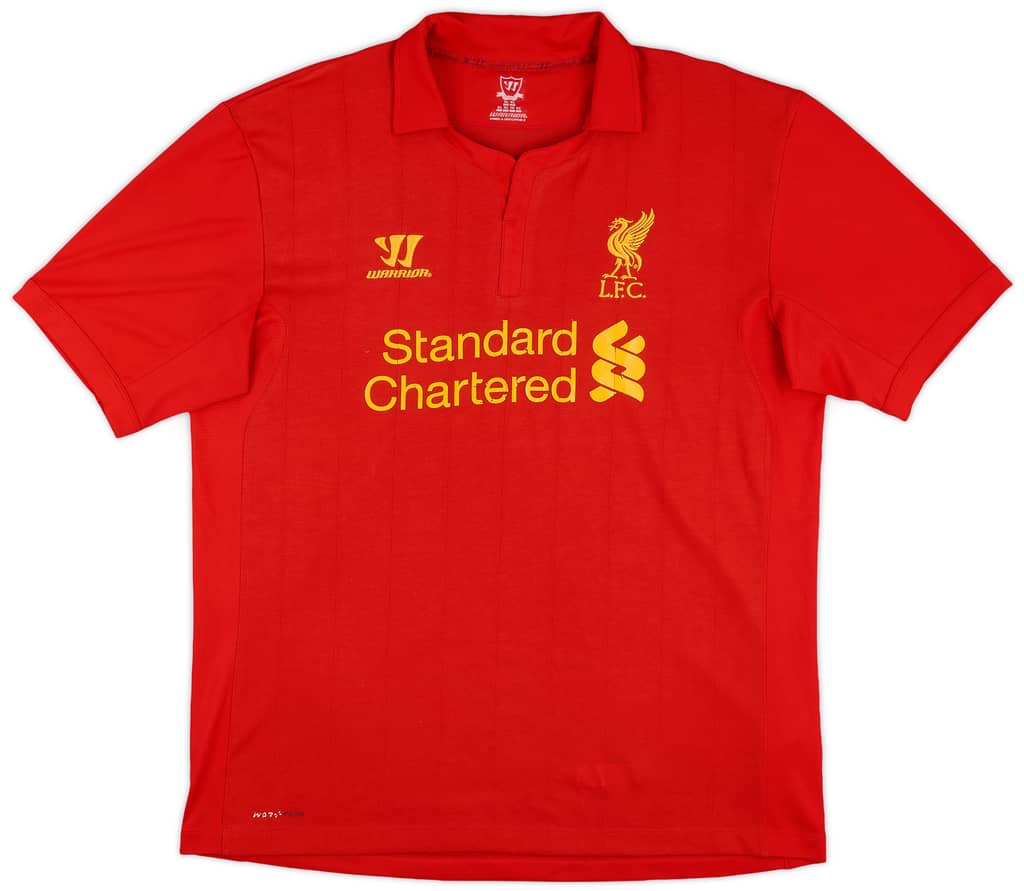 2012-13 Liverpool Home Shirt Gerrard #8 - 5/10 - (XL)