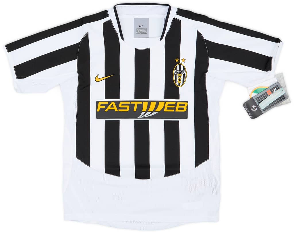 2003-04 Juventus Home Shirt (M.Boys)
