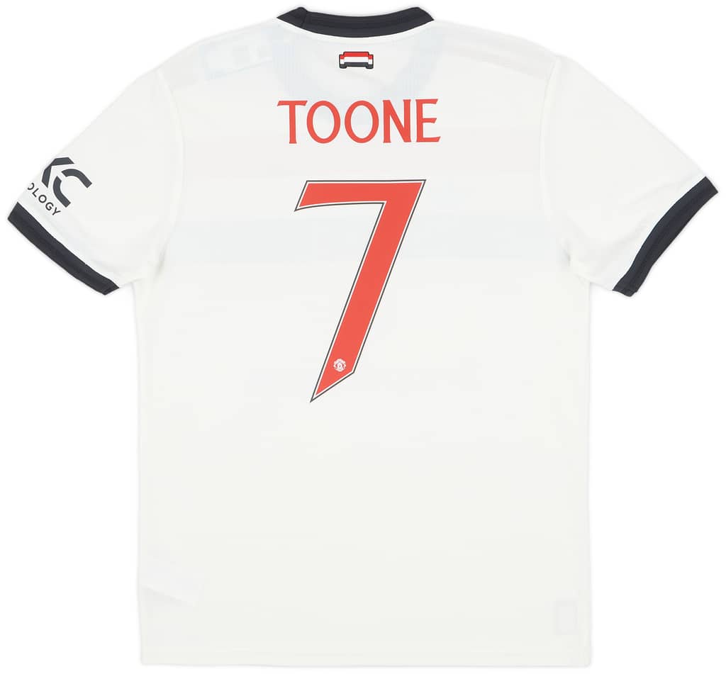 2024-25 Manchester United Authentic Third Shirt Toone #7 (Unisex Fit)
