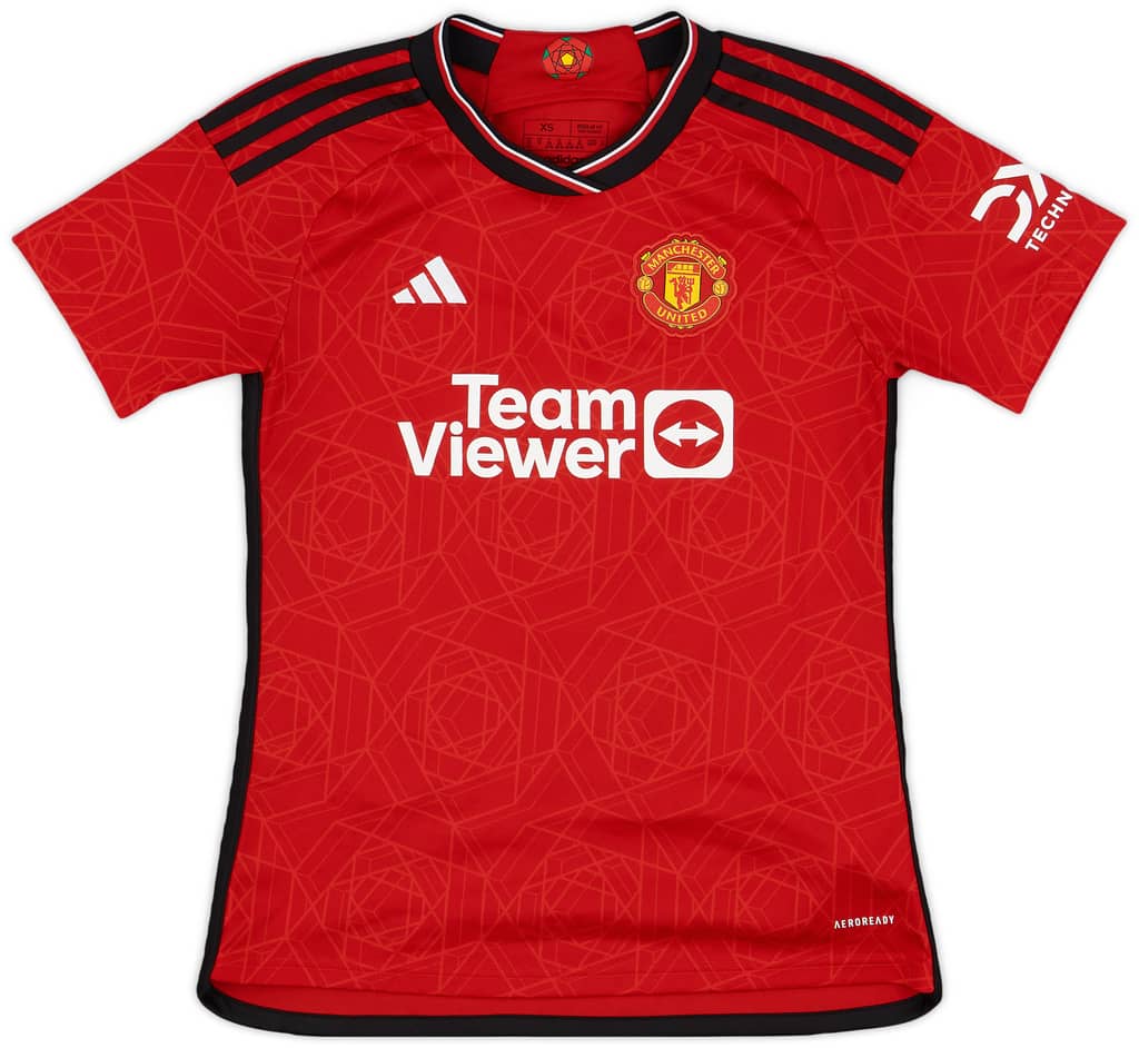 2023-24 Manchester United Home Shirt #9 - 8/10 - (XS)