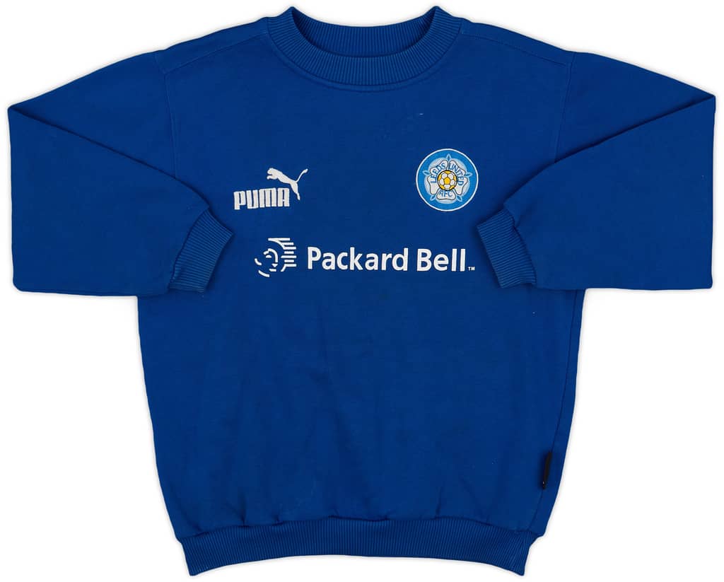 1996-98 Leeds United Puma Sweat Top - 6/10 - (M.Boys)