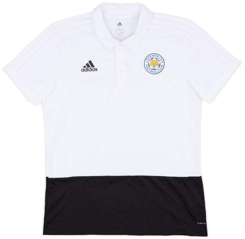 2017-18 Leicester City adidas Polo Shirt - 9/10 - (L)