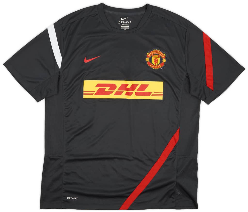 2012-13 Manchester United Nike Training Shirt - 8/10 - (XL)