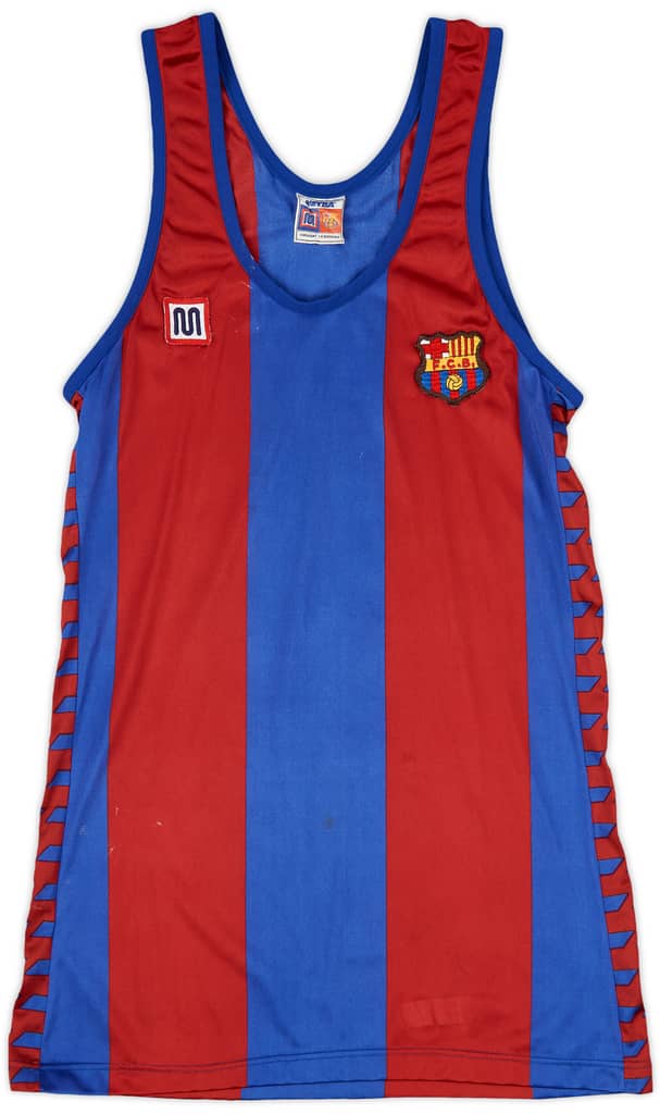 1984-89 Barcelona Meyba Training Vest - 7/10 - (L)