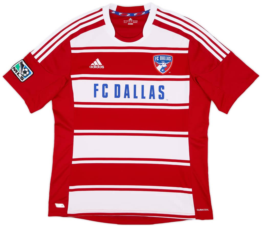 2012-14 FC Dallas Home Shirt - 10/10 - (XL)