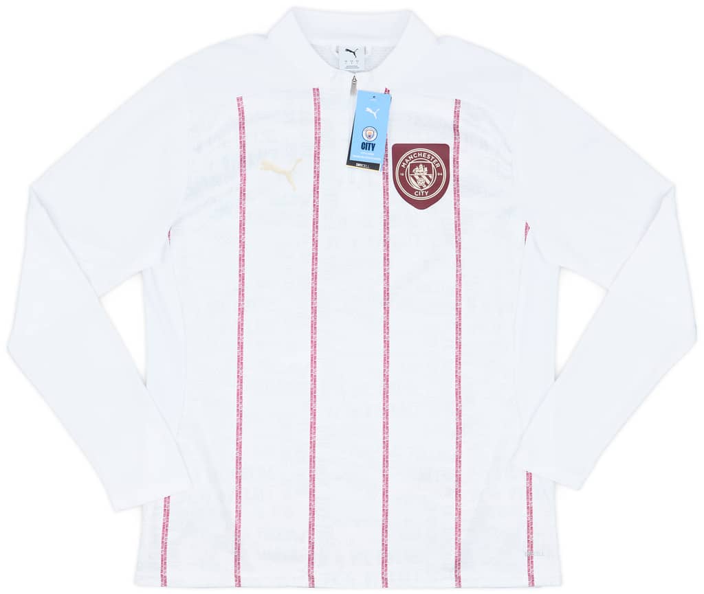2024-25 Manchester City Puma Pre-Match 1/4 Zip Top