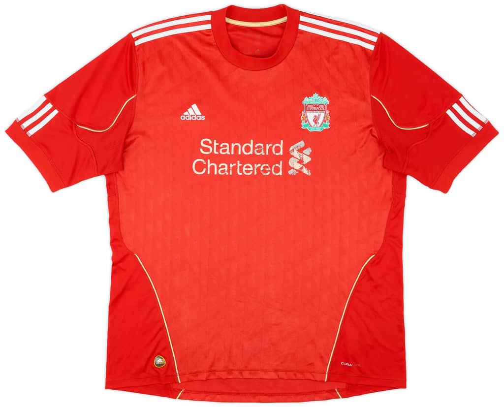 2010-12 Liverpool Home Shirt - 4/10 - (XXL)