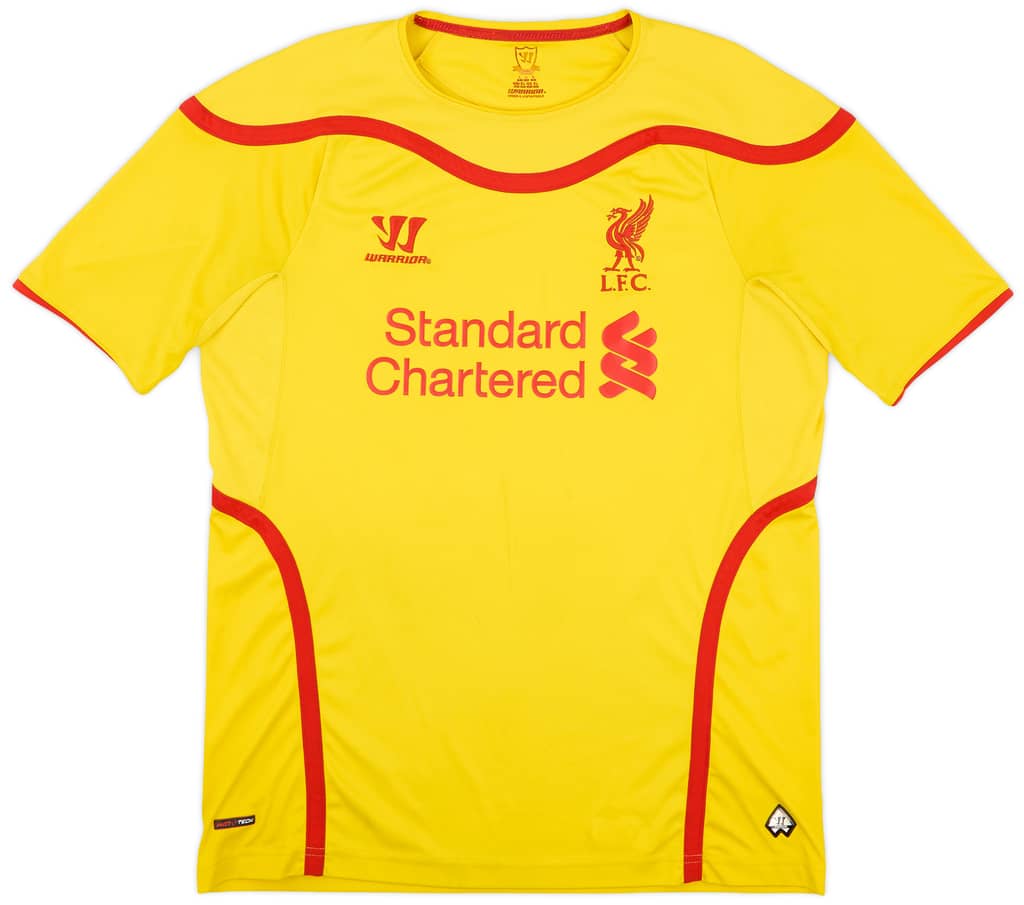 2014-15 Liverpool Away Shirt Gerrard #8 - 5/10 - (L)