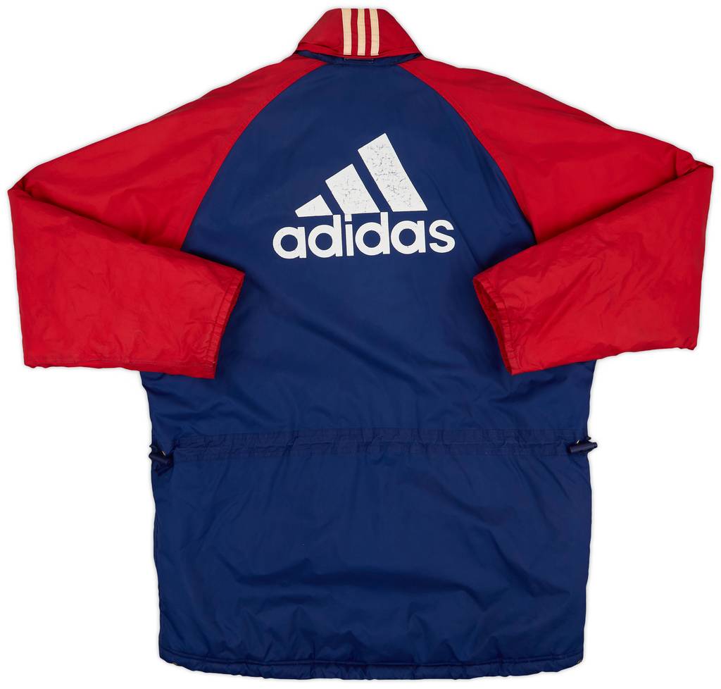1999-01 Bayern Munich adidas Padded Bench Coat - 6/10 - (L)