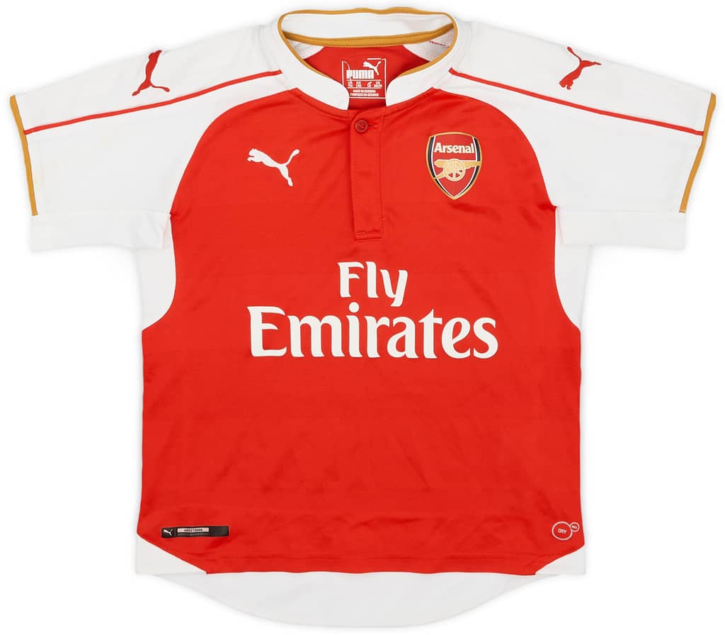 2015-16 Arsenal Home Shirt - 8/10 - (6-7 Years)