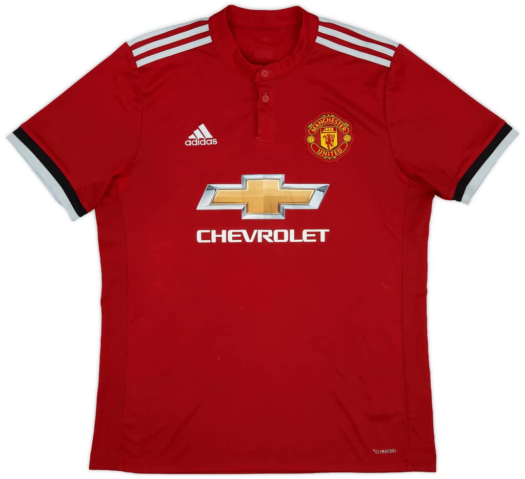 2017-18 Manchester United Home Shirt Mata #8 - 5/10 - (L)