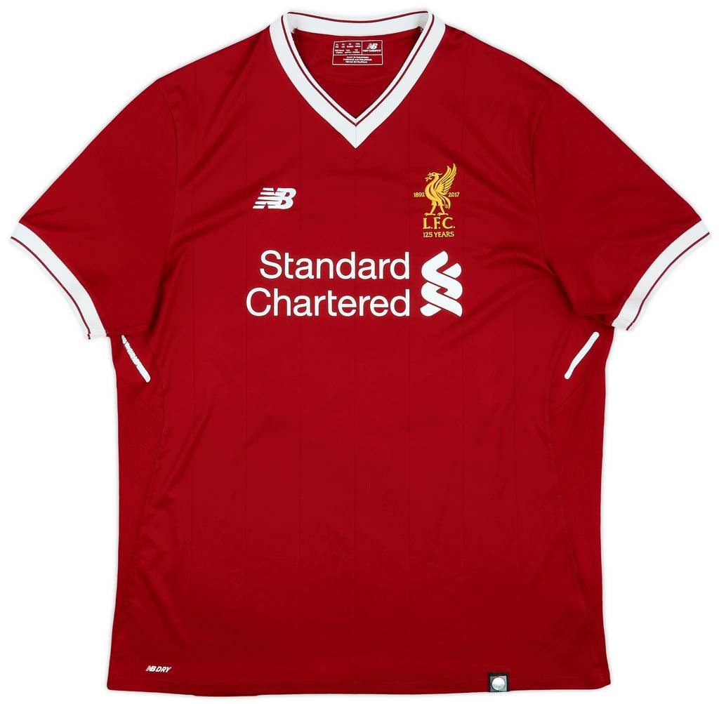 2017-18 Liverpool 125 Years Home Shirt Lallana #20 - 6/10 - (XL)