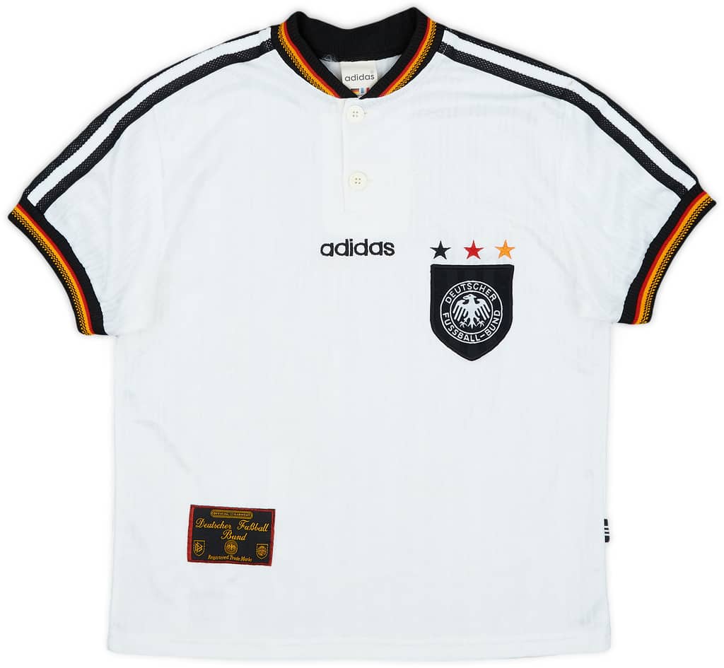 1996-98 Germany Home Shirt - 8/10 - (L.Boys)