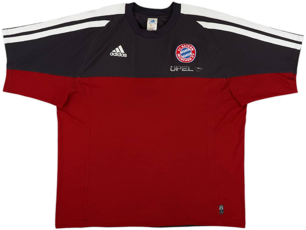 2001-02 Bayern Munich adidas Training Shirt - 4/10 - (XL)