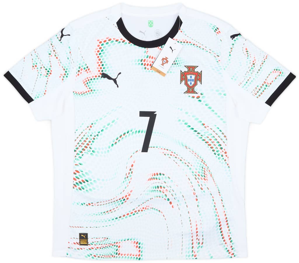 2025-26 Portugal Away Shirt Ronaldo #7