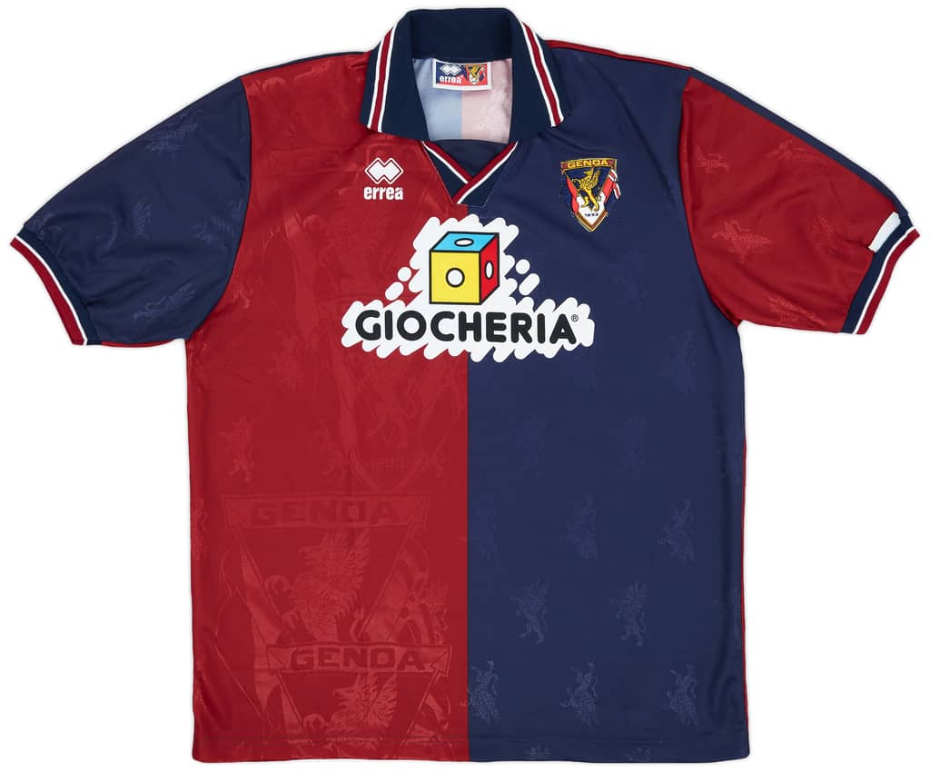 1995-96 Genoa Home Shirt - 9/10 - (XXL)