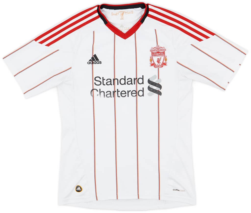 2010-11 Liverpool Away Shirt Gerrard #8 - 5/10 - (S)