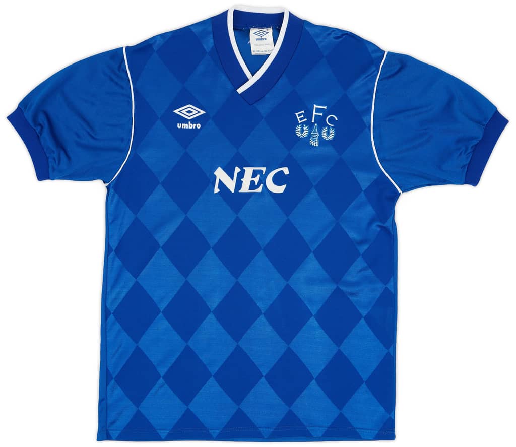 1986-89 Everton Home Shirt - 9/10 - (M)