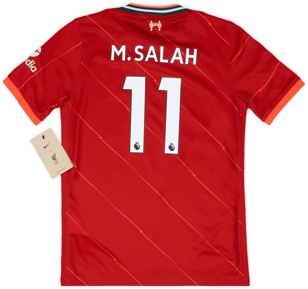 2021-22 Liverpool Home Shirt M.Salah #11 (KIDS)