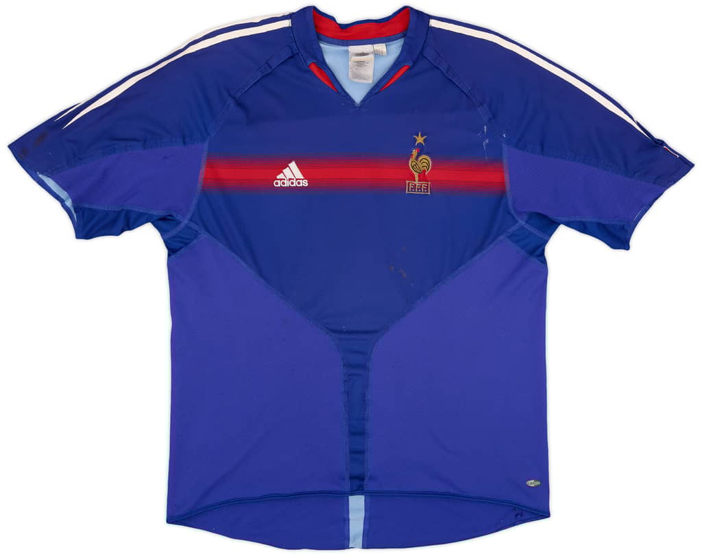 2004-06 France Home Shirt - 4/10 - (XL)