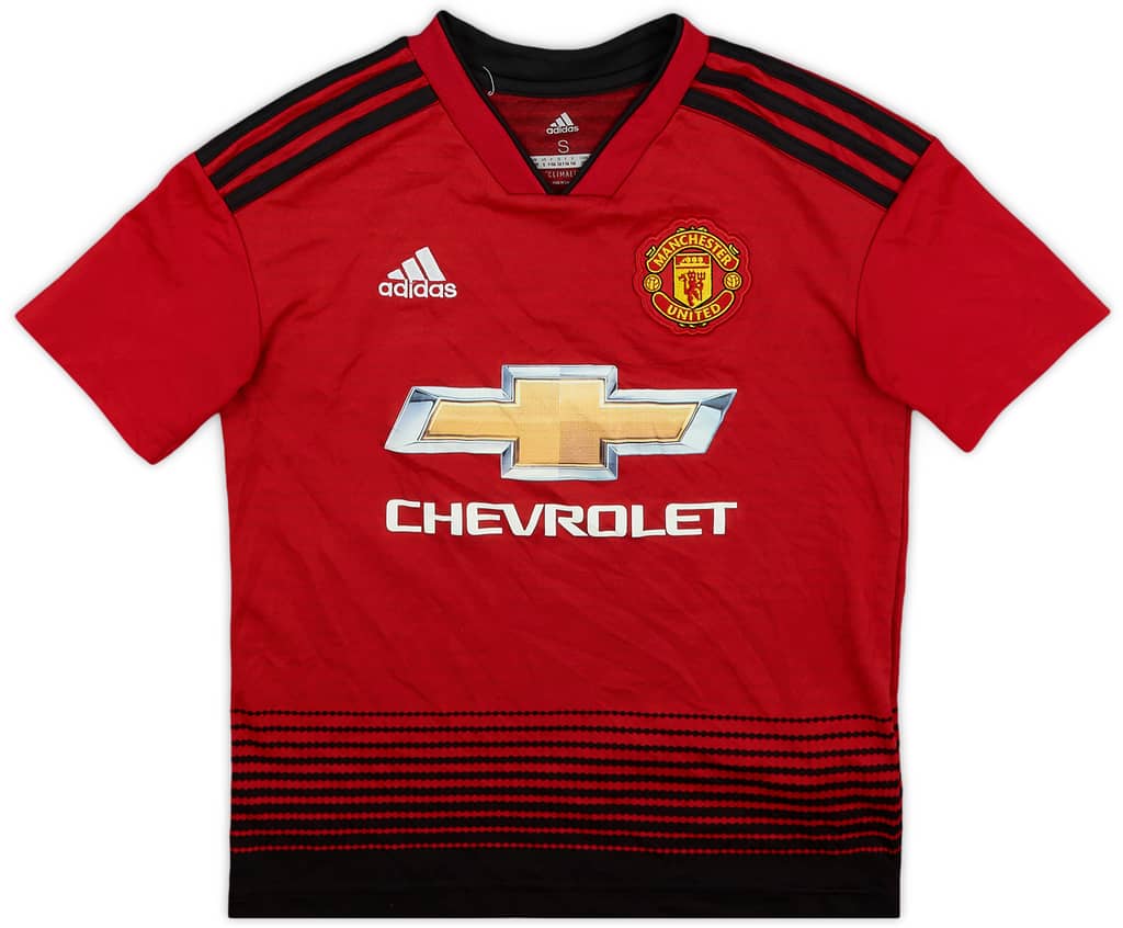 2018-19 Manchester United Home Shirt - 9/10 - (S.Boys)