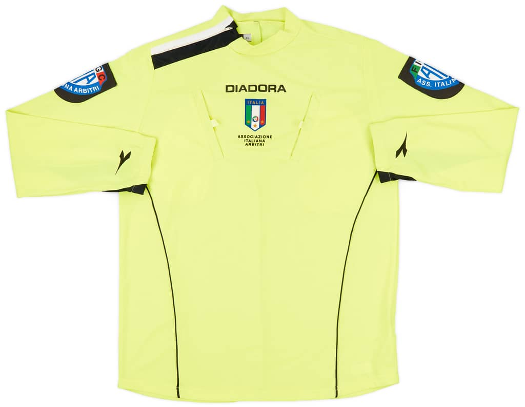 2000s Italy Diadora Referee L/S Shirt - 9/10 - (XL)