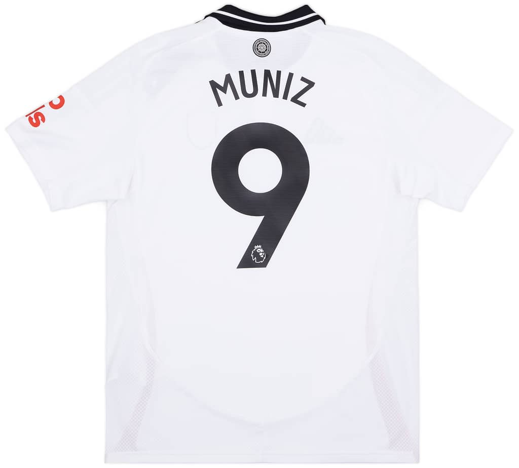 2024-25 Fulham Home Shirt Muniz #9