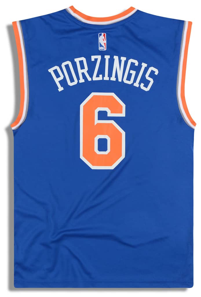 2015-17 New York Knicks Porzingis #6 adidas Jersey (Away) S